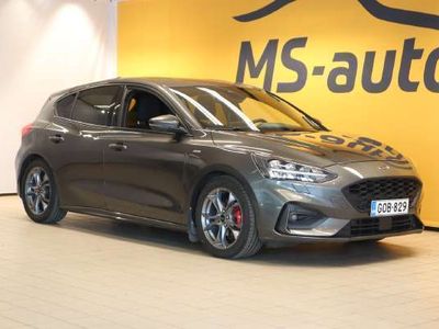 käytetty Ford Focus ST-Line 1,0 EcoBoost - #ACC #LED #Keyless #Urheiluistuimet #Lämm.Tuulilasi #Navi #Bluetooth #P-kamera