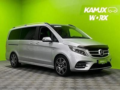 Hopea / harmaa Käytetty 2016 Mercedes V250 Exclusive Tila-auto | 49 780 € (Perustarjous)