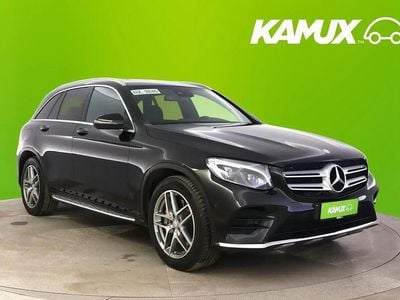 Musta Käytetty 2016 Mercedes GLC220 AMG line Katumaasturi | 32 790 € (Kallis)