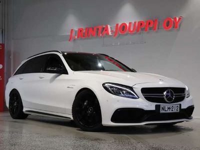 käytetty Mercedes C63 AMG Amg T - 3kk lyhennysvapaa - Designo, Perf. pakoputkisto, Panorama, Burmester, HUD, Distronic+, Tulossa