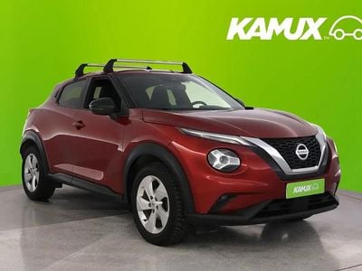 Käytetty Nissan Juke N-Connecta 117 HP (86 kW) 2020 Punainen Katumaasturi