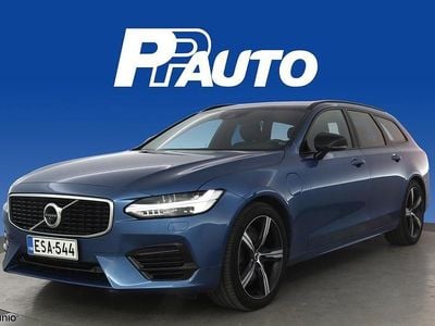 Sininen Käytetty 2020 Volvo V90 R-Design Farmari | 30 780 € (Perustarjous)