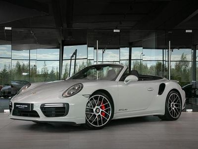 Käytetty Porsche 911 Turbo Cabriolet 540 HP (397 kW) 2018 Harmaa Avoauto