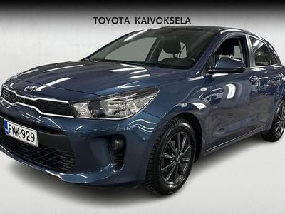 Käytetty Kia Rio LX 83 HP (61 kW) 2018 Sininen Viistoperä