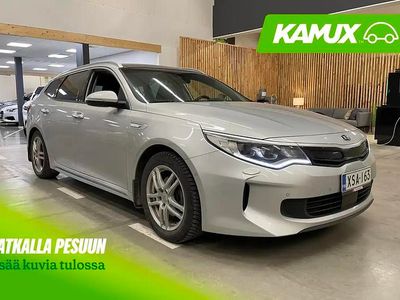 Hopea / harmaa Käytetty 2018 Kia Optima Farmari | 12 890 €