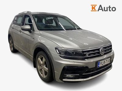 Harmaa Käytetty 2020 VW Tiguan R-line Katumaasturi | 32 790 € (Kallis)
