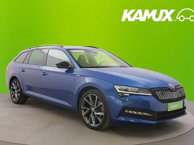 Sininen Käytetty 2023 Skoda Superb SportLine Farmari | 32 500 € (Hieman kallis)