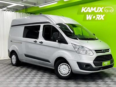 Hopea / harmaa Käytetty 2014 Ford Transit Custom Trend Sedan | 13 880 € (Hieman kallis)