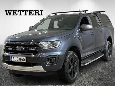 Harmaa Käytetty 2022 Ford Ranger Wildtrack Nouto | 40 900 € (Perustarjous)