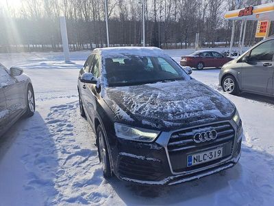 Käytetty Audi Q3 Advanced 150 HP (110 kW) 2018 Musta Katumaasturi