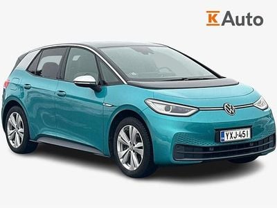 Käytetty VW ID.3 150 kW (204 HP) 2020 Turkoosi Viistoperä