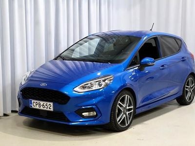 Käytetty Ford Fiesta ST-Line 155 HP (114 kW) 2020 Sininen Viistoperä
