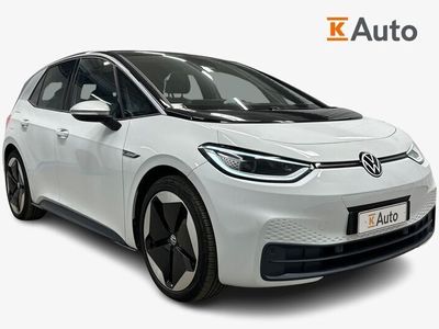 käytetty VW ID3 1ST Max 150 kW, akku 58 kWh **ALV / Lämpöpumppu / AR-HUD / Lasikatto / ACC / Kessy**