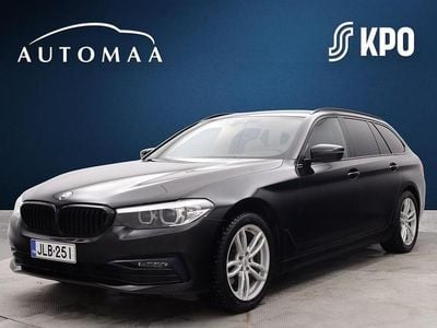 Musta Käytetty 2018 BMW 520 Shadowline Farmari | 23 900 € (Perustarjous)