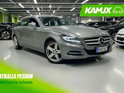 Hopea / harmaa Käytetty 2013 Mercedes CLS350 Shooting Brake Farmari | 19 870 €