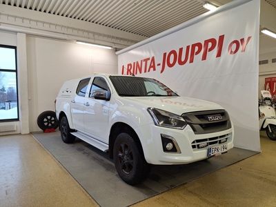 käytetty Isuzu D-Max Double Cab 1,9 TDi 4WD 6AT LS Two-Seater - 3kk lyhennysvapaa - Sis.ALV, Lavakate, Astinlaudat, Koukku, Vakionopeudensäädin, Kamera - Ilmainen kotiintoimitus!