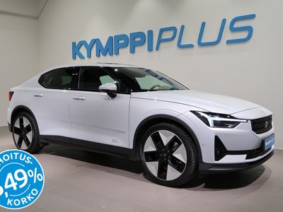 käytetty Polestar 2 2 Long Range Dual Motor, 300kW, 78kWh - RAHOITUSKORKO95% - Plus-paketti / Pilot-Lite paketti / 20" vanteet