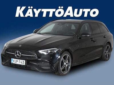 Met. musta Käytetty 2022 Mercedes C300e Business Farmari | 32 900 € (Perustarjous)