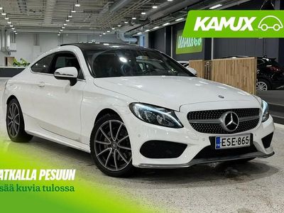 Käytetty Mercedes C180 Business 156 HP (114 kW) 2016 Valkoinen Coupe - kaksiovinen