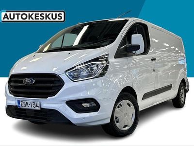 Valkoinen Käytetty 2022 Ford Transit Custom Trend Van | 27 490 € (Hieman kallis)