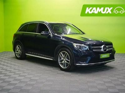 Käytetty Mercedes GLC250 AMG 204 HP (150 kW) 2016 Sininen Katumaasturi