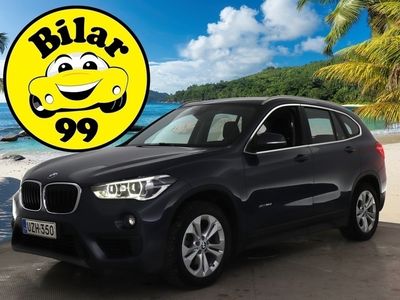 käytetty BMW X1 F48 xDrive18d A Edition* Vakkari / Suomi-auto / Lohko / Koukku / Sporttipenkit * - *OSTA NYT, MAKSA HEINÄKUUSSA!* -