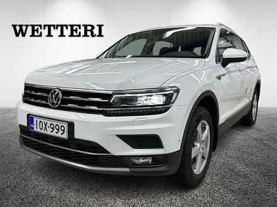 Käytetty VW Tiguan Allspace Highline 150 HP (110 kW) 2020 Valkoinen Katumaasturi