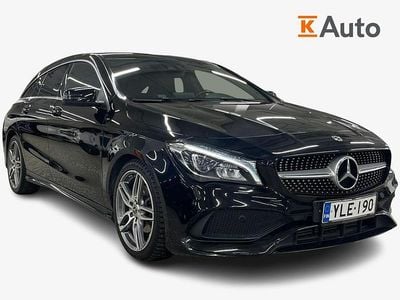 Käytetty Mercedes CLA180 Shooting Brake AMG 121 HP (88 kW) 2019 Musta Farmari