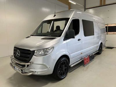 käytetty Mercedes Sprinter 314CDI 7G-TRONIC 2+3 M-A SIS ALV24% MAHD. MUUTTAA KUORMA-AUTOKSI