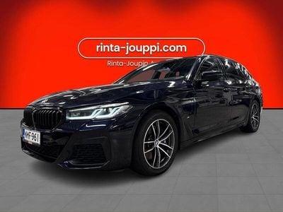 Musta Käytetty 2021 BMW 530e M Sport Farmari | 28 280 € (Perustarjous)