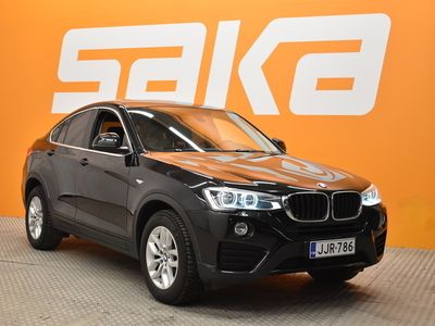 käytetty BMW X4 F26 xDrive20d TwinPower Turbo A X Edition ** Juuri tullut! / Suomiauto / Webasto / Koukku / Tutkat / Ratin lämmitin **