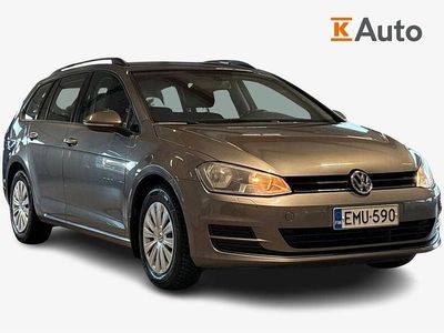 Harmaa Käytetty 2014 VW Golf VII Comfortline Farmari | 5 880 € (Kallis)