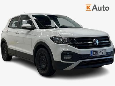Käytetty VW T-Cross 95 HP (69 kW) 2019 Valkoinen Katumaasturi
