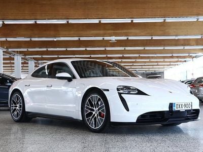 Käytetty Porsche Taycan 4S Performance Package 570 kW (776 HP) 2020 Valkoinen Sedan