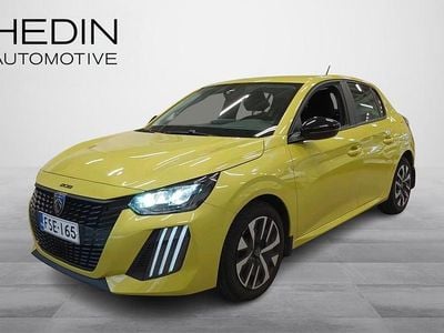 Keltainen Käytetty 2024 Peugeot 208 Active Viistoperä | 17 990 € (Kallis)