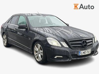 Käytetty Mercedes E220 Avantgarde 170 HP (125 kW) 2009 Musta Sedan
