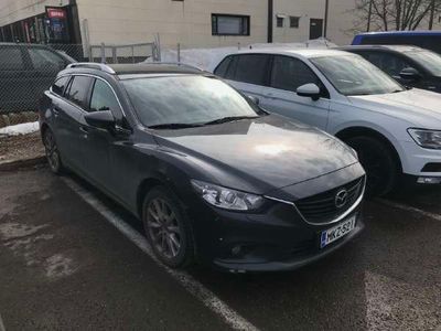 käytetty Mazda 6 Sport Wagon 2,0 (145) SKYACTIV-G Premium 6MT 5ov TA2 ** Suomi-auto / Vakkari / Bluetooth / Koukku **