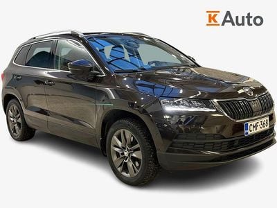 Käytetty Skoda Karoq Exclusive 150 HP (110 kW) 2019 Ruskea (beige) Katumaasturi