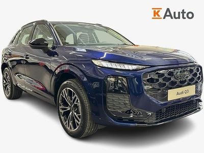 Uusi Audi Q3 S-Line 268 HP (197 kW) 2026 Met. sininen Katumaasturi