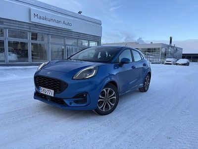 Käytetty Ford Puma ST-Line 124 HP (91 kW) 2020 Sininen Katumaasturi