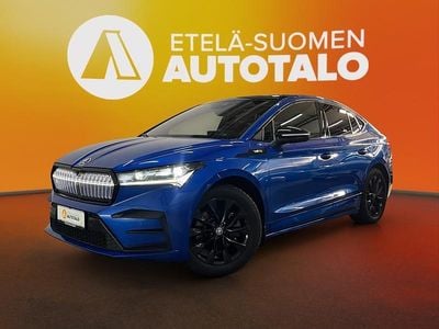 Käytetty Skoda Enyaq iV RS 219 kW (299 HP) 2022 Sininen Katumaasturi