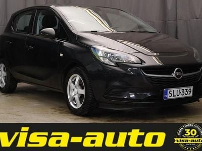 Musta Käytetty 2015 Opel Corsa Enjoy Viistoperä | 6 490 € (Hyvä tarjous)