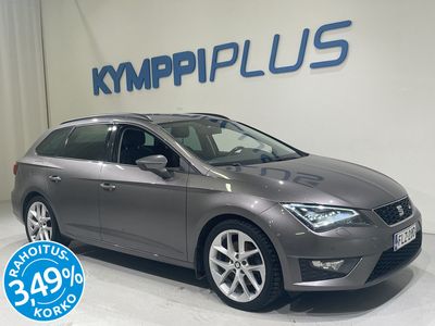 käytetty Seat Leon ST 1,8 TSI 180 FR DSG - RAHOITUSKORKO 2,95% - Webasto / Bi-Led / Vakionopeudensäädin