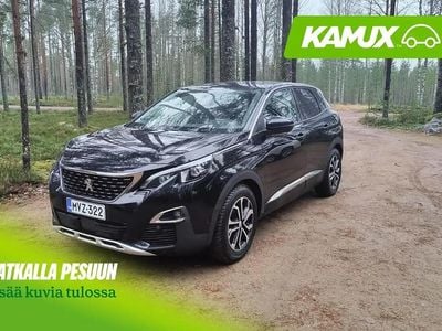 Käytetty Peugeot 3008 Allure 131 HP (96 kW) 2020 Musta Katumaasturi