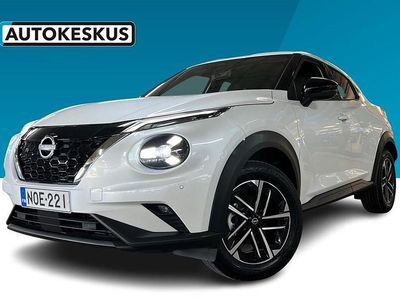 Valkoinen Käytetty 2025 Nissan Juke N-Connecta Katumaasturi | 29 900 € (Kallis)