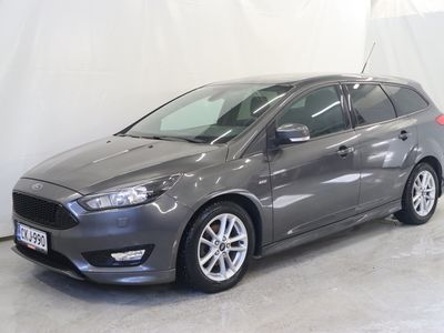 käytetty Ford Focus 1,0 EcoBoost 125 hv Start/Stop M6 ST-Line Wagon - Suomi-auto, Automaattinen ilmastointi, Avaimeton käynnistys