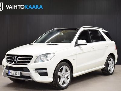 käytetty Mercedes ML350 BLUETEC 4MATIC BUSINESS AMG- STYLING # Vakkari, Vetokoukku, Panorama, Navi, Peruutuskamera, 2x renkaat ja vanteet#