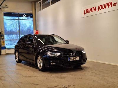 käytetty Audi A4 Avant Black Edition 2,0 TDI 130 kW quattro S tronic - 3kk lyhennysvapaa - Tulossa, Koukku, Lohkolämmitin, Siisti Sportti, - Ilmainen kotiintoimitus! - J. autoturva