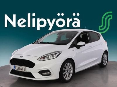 Valkoinen Käytetty 2021 Ford Fiesta ST-Line Viistoperä | 10 700 € (Hyvä tarjous)
