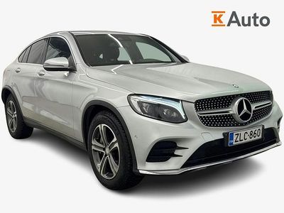 Käytetty Mercedes GLC220 Business 170 HP (125 kW) 2017 Harmaa Coupe - kaksiovinen